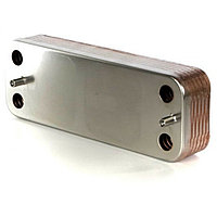 Пластиналы жылу алмастырғыш DHW 14 пластина 166мм қазандыққа арналған Baxi 711612800 711613000