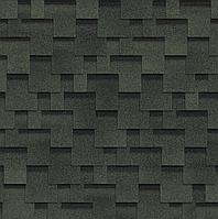 Гибкая черепица 3 м2 / упак Финская Аккорд Зеленый однослойная SHINGLAS