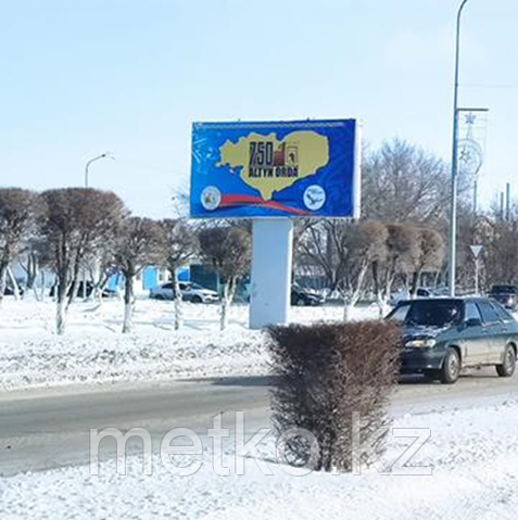 Билборд: пр. Республики - ул. Муканова, мкр. Степной 1
Б