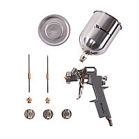 Краскораспылитель пневмат. с верхним бачком V= 0,6 л, сопла диаметром 1.2, 1.5 и 1.8 мм// Matrix