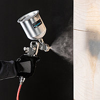 Краскораспылитель пневмат. с верхним бачком V=1,0 л, сопла диаметром 1.2, 1.5 и 1.8 мм// Matrix