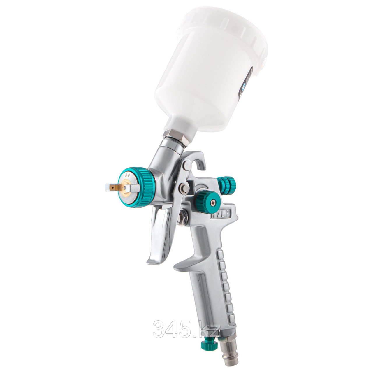 Краскораспылитель AG 810 HVLP, гравитационный, сопло 0,8 мм и 1 мм// Stels
