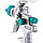 Краскораспылитель AG 810 HVLP, гравитационный, сопло 0,8 мм и 1 мм// Stels, фото 5