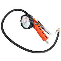 Профессиональный пистолет для накачки шин PATRIOT GN 60G, 400 л/мин, шланг- 800 мм, манометр -80 мм, давление: 12 бар, быстросъ