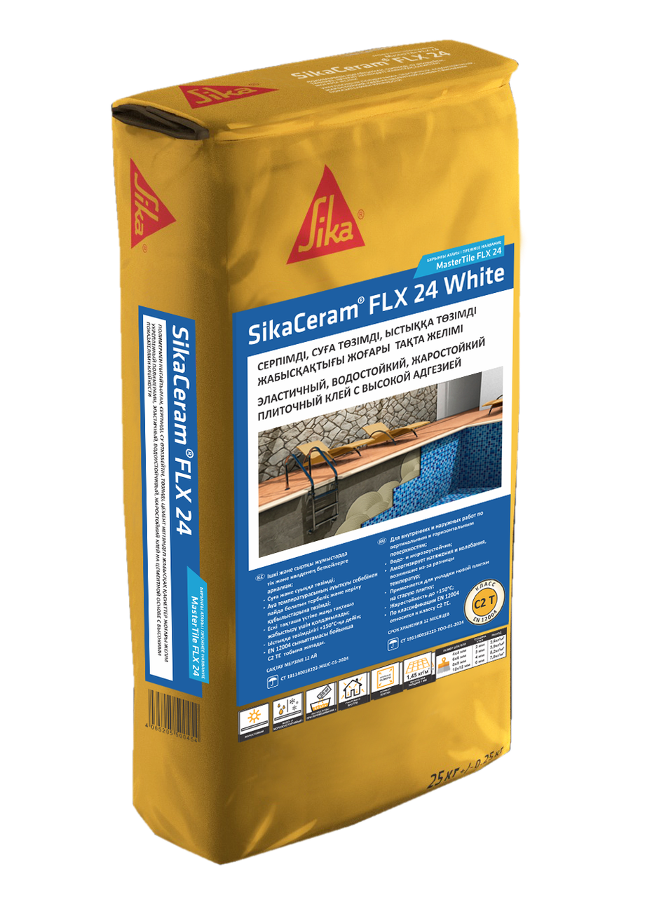 Клей для кафеля SikaCeram FLX24 White