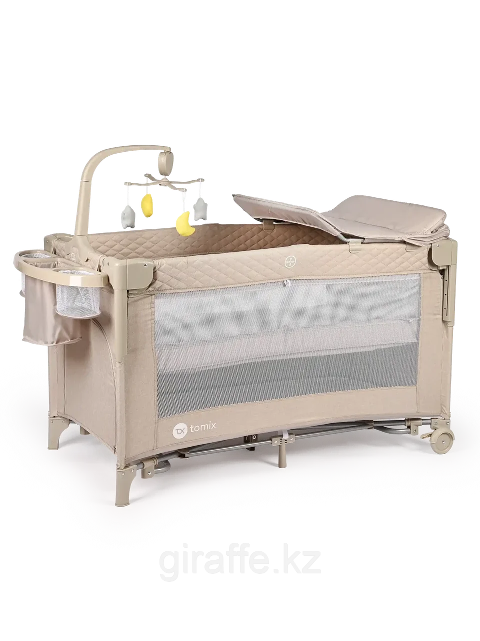 Детский манеж TOMIX "Born Plus" (beige)