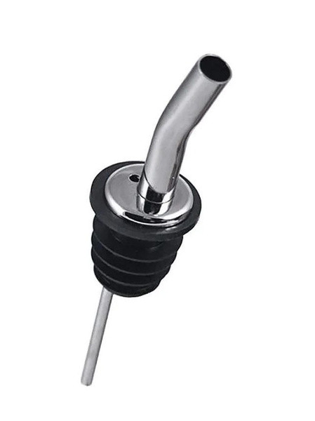 Гейзер металлический, широкий прямой носик K20S