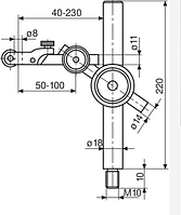Стойки и кронштейны. Магнитное основание
