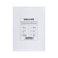 Пленка для ламинирования Deluxe A4 80мик 100шт