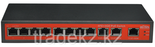WI-PS311G-24V Wi-Tek Неуправляемый Poe коммутатор Passive PoE 24В