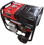 Дизельный генератор Senci SCD8000 ( 6,5 кВт | 220В | бак, л 18 | 499 см³ | 85 дБ | Вес, кг 125 | ручной, электростартер), фото 4