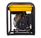 Дизельный генератор Huter LDG 5000L ( 3 кВт | 220В | бак, л 14 | Вес, кг 68.8 | Расход топлива, г/кВтч 375 | ручной стартер ), фото 4