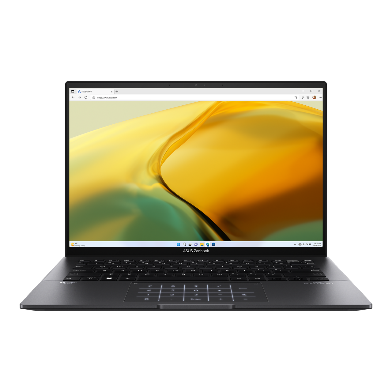 Ноутбук Asus Zenbook 14 UM3402YA-KP830 14" Ryzen 5 7430U/16Gb/1Tb SSD/DOS (90NB0W95-M01JC0)