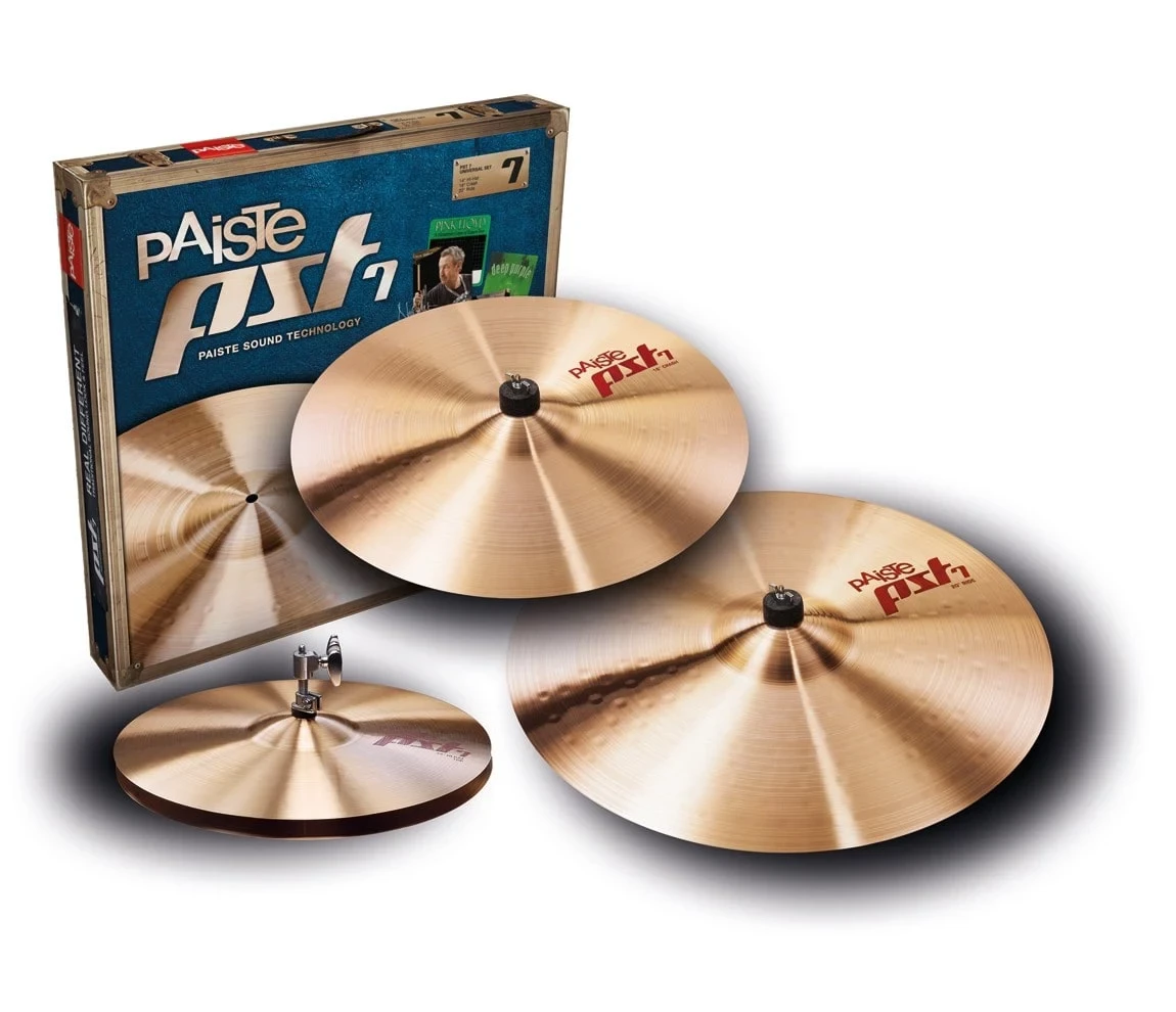 Комплект тарелок PAISTE PST 7 Universal Set 14''/16''/20'', фото 1