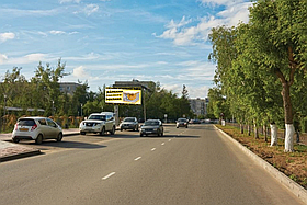 Билборд: ул. Астана - ул. Едыге Би сторона Б