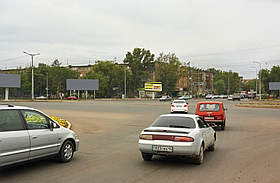 Билборд: ул. Н.Назарбаева - ул. Лермонтова Б