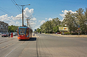 Билборд: ул. Ломова - ул. Камзина А