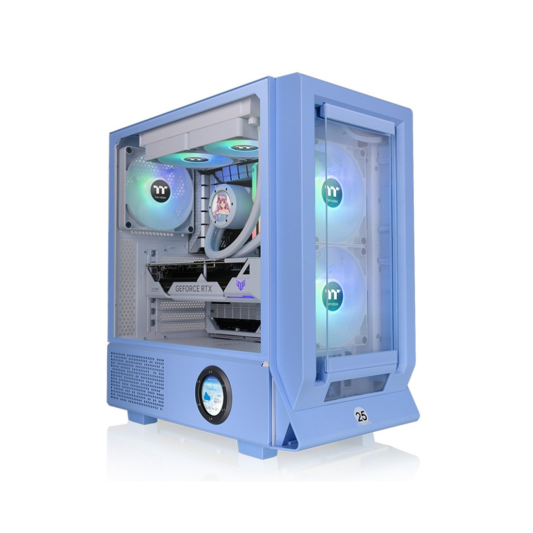 Компьютерный корпус Thermaltake Ceres 350 MX Hydrangea Blue
