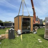 Модульная баня М2 (2,55 м)