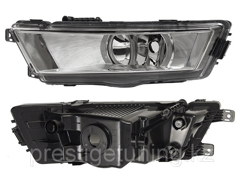 Противотуманная фара левая (L) на Skoda Rapid 2012-17 (SAT)