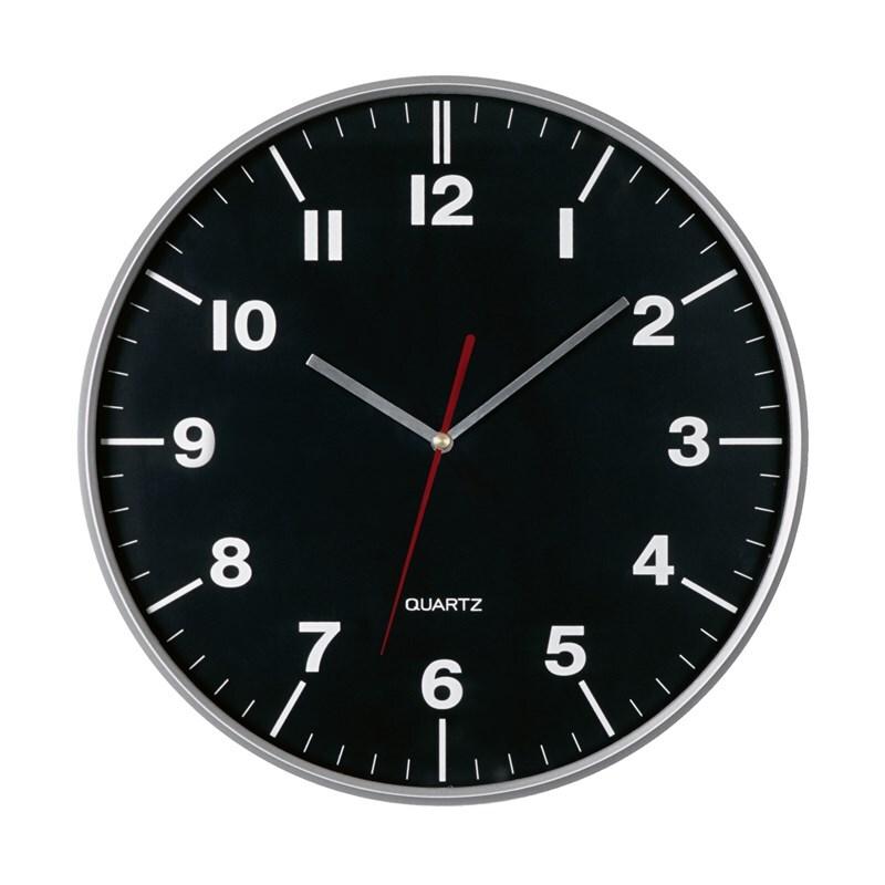 TOPS Настенные часы HEMERA, чёрный