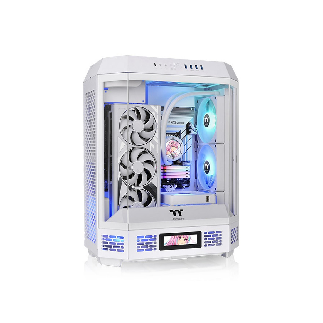 Компьютерный корпус Thermaltake The Tower 600 White