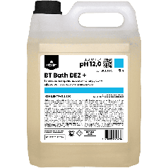 BT BATH DEZ+- гелеобразное средство с активным хлором для мытья сантехники- концентрат. 5 литров