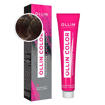 Ollin Professional ПЕРМАНЕНТНАЯ КРЕМ-КРАСКА ДЛЯ ВОЛОС COLOR (7/1 РУСЫЙ ПЕПЕЛЬНЫЙ) 60мл.