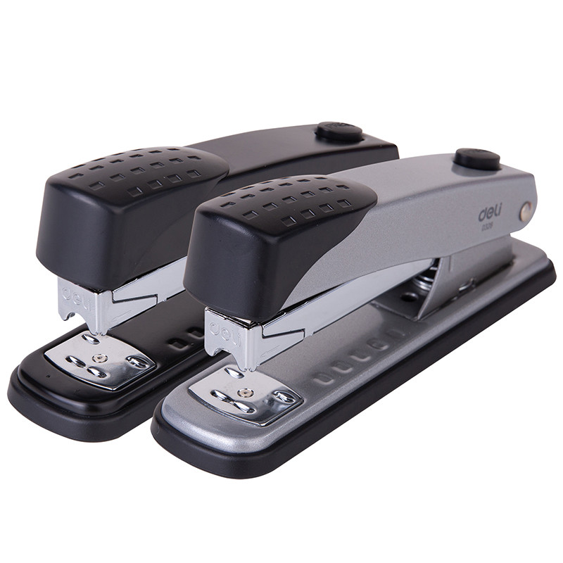 Степлер металлический DELI "0328" до 25 листов, ассорти