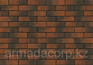 Лицевой керамический кирпич Флеш Красный рустик полуторный 1.4НФ, фото 4