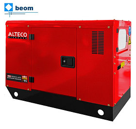 Дизельный генератор Alteco Standard ADG 12000S+ATS ( 10 кВт | 220В/380В | бак, л 53 | 954 см³ | 69 дБ | Вес, кг 300 | АВР)