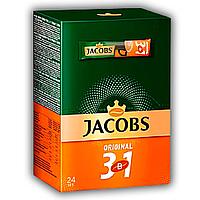 Кофе растворимый Jacobs 3в1 "Original", мягкий, 24 пакетика