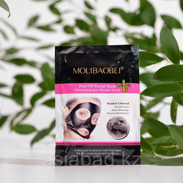 Маска пленка с бамбуковым углем против морщин с эффектом глубокого очищения 20 гр, фото 1