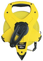 STANLEY мерная лента геодезическая PowerWinder Fiberglass 2-34-775, 60 м х 12.7 мм