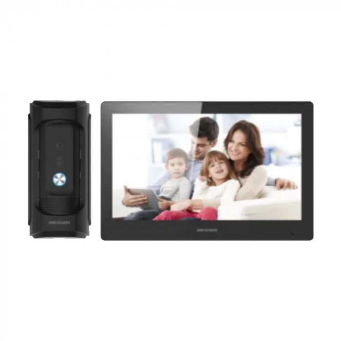 Комплект IP видеодомофона Hikvision DS-KIS606-P(B)