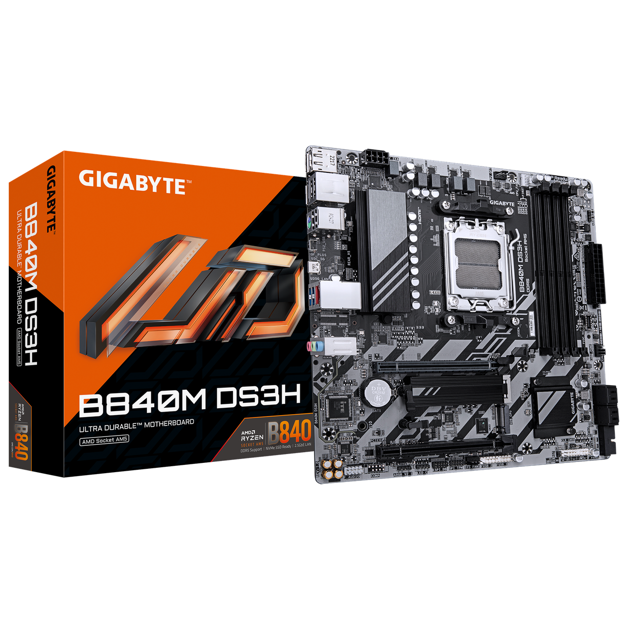 Материнская плата GIGABYTE B840M DS3H