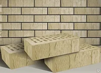 Кирпич силикатный полуторный М100, белый