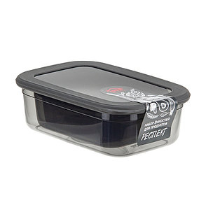 Набор емкостей для продуктов "Респект"3шт (Графитовый) М1264, фото 2