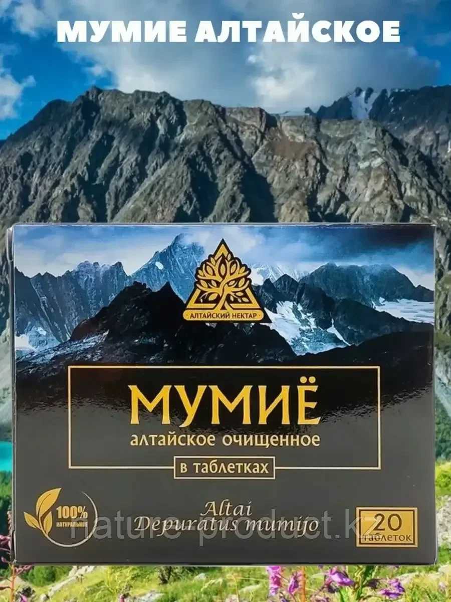 Алтайский нектар МУМИЕ в таблетках 20 т.