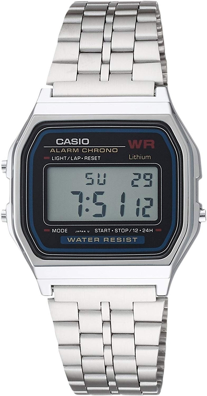 Часы Кварцевые CASIO A159W-N1DF пластик