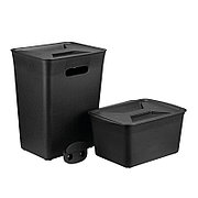 Набор контейнеров для раздельного сбора мусора (Черный) М2477