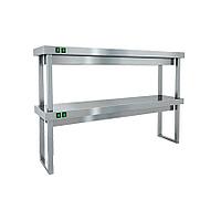 TP2-18/3 полка тепловая настольная двойная, 1800х300х800мм, HICOLD RUS