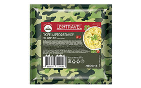 LeoTravel Пюре картофельное по-царски. Пакет 60 г