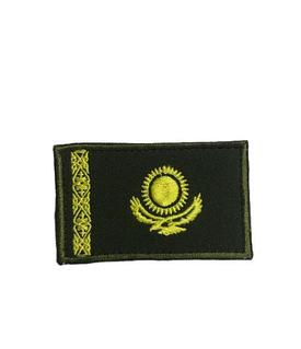 Нашивка (патч) Флаг РК (вышивка) SCE Зеленый