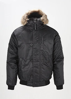 Куртка Сплав Аляска укороченная черная твил (54/188)