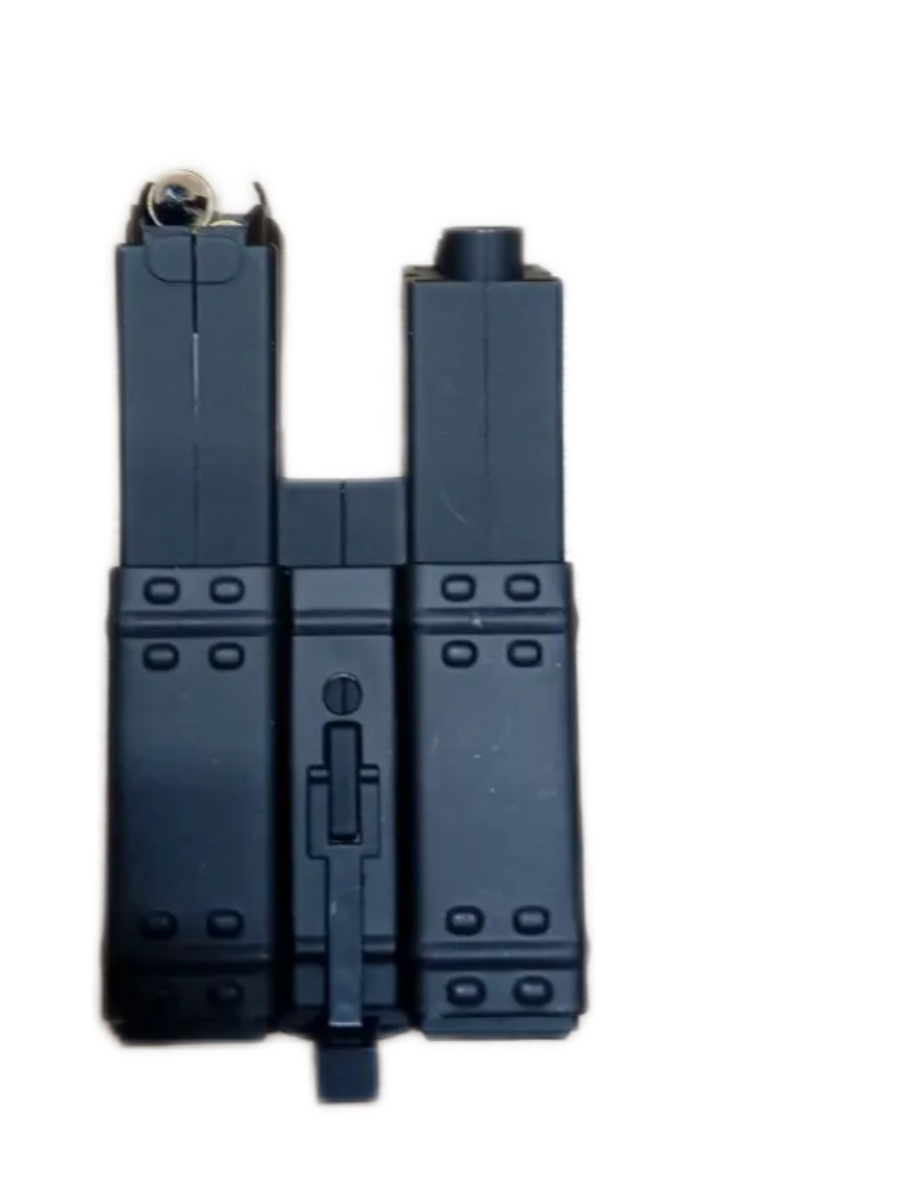 Спаренный магазин CYMA для пистолета-пулемета MP5 Короткий (C36). Бункер, на 250 шариков. Цвет - Черный, фото 1
