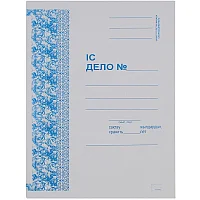 Папка-скоросшиватель картонная KUVERT, А4 формат, 300 гр, белая