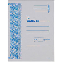 Папка-скоросшиватель картонная KUVERT, А4 формат, 300 гр, белая