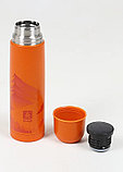 Термос Сплав SB-800 оранжевый принт (OneSize), фото 2
