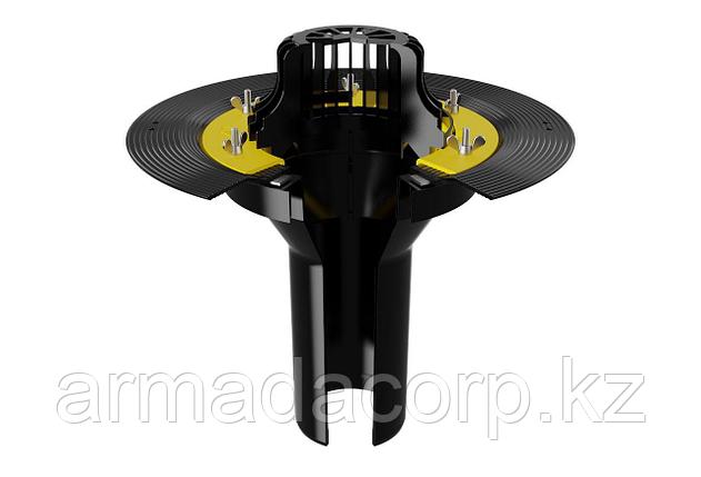 Воронка кровельная обогреваемая с закладным элементом VMOPro 75x300, фото 3